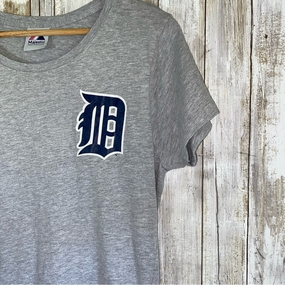 Majestic Detroit Tigers Grey Tee - Picture 2 of 3
